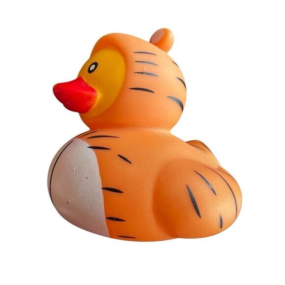 Rubber Duck Bath Duck Tiger Rubber Ducky Rubber Duckie - Picture 2 of 7
